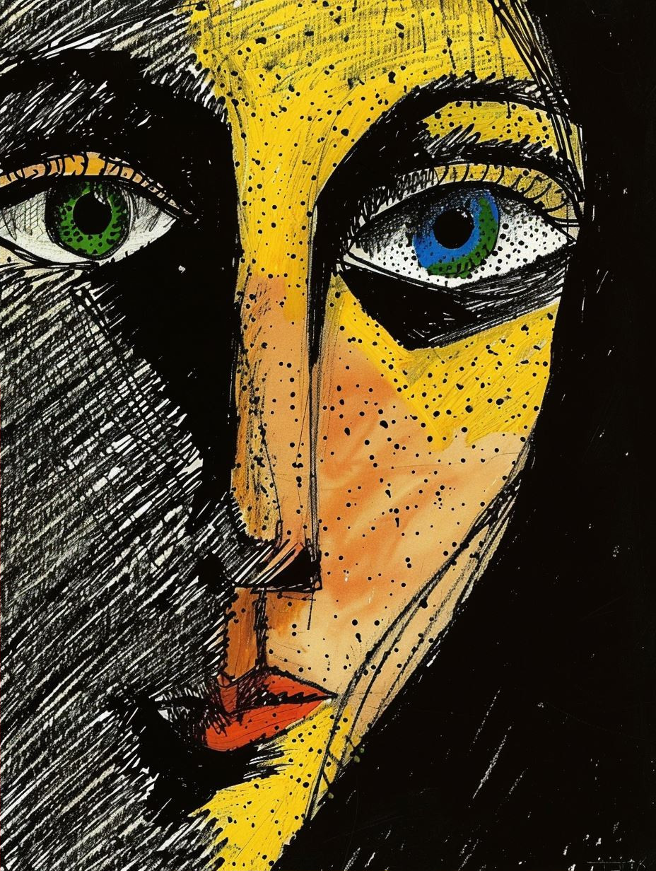 Fragmented Faces of Abstract Emotion - Image 2