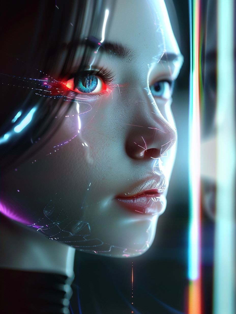 Neon Visions of a Cybernetic Future - Image 2