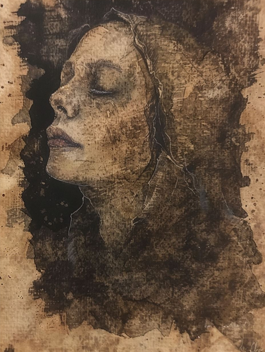 Ethereal Sepia Portrait Studies - Image 4
