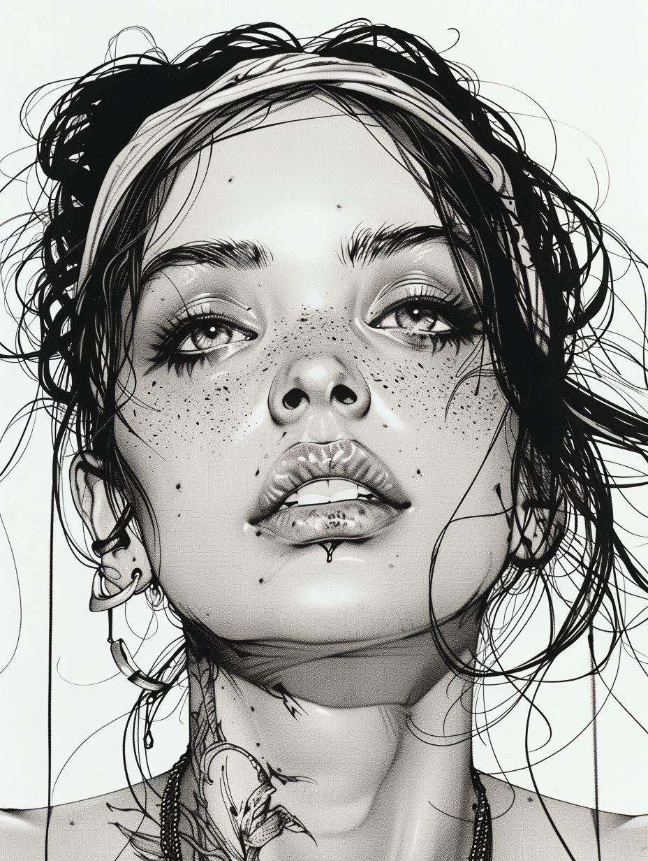 Ethereal Ink: Four Faces of Emotion - Image 2