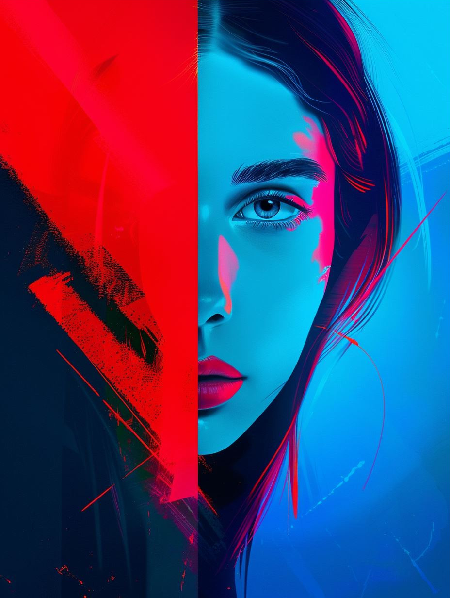 Crimson and Cobalt Visions - Image 3