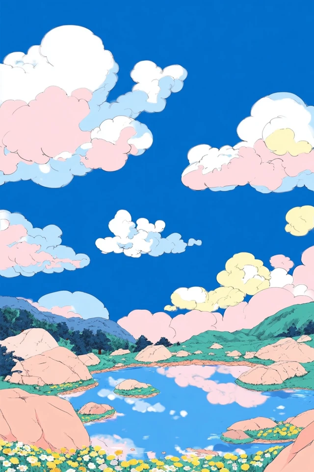 Pop Pastel Dreamscape - Image 2
