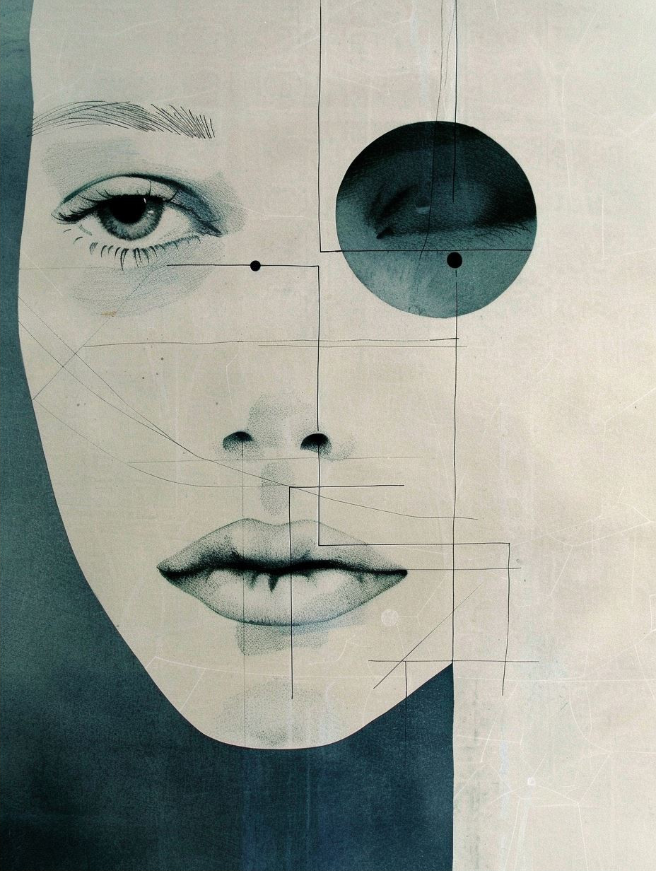 Geometric Visions of Feminine Grace - Image 2