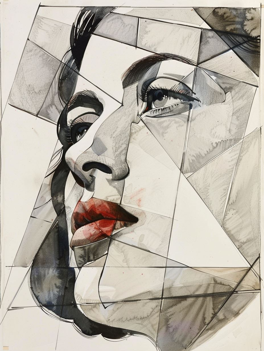 Fragmented Gaze of Geometric Soul - Image 3