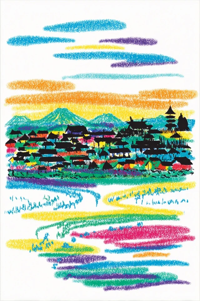 Chromatic Scribble Portrait - Image 2