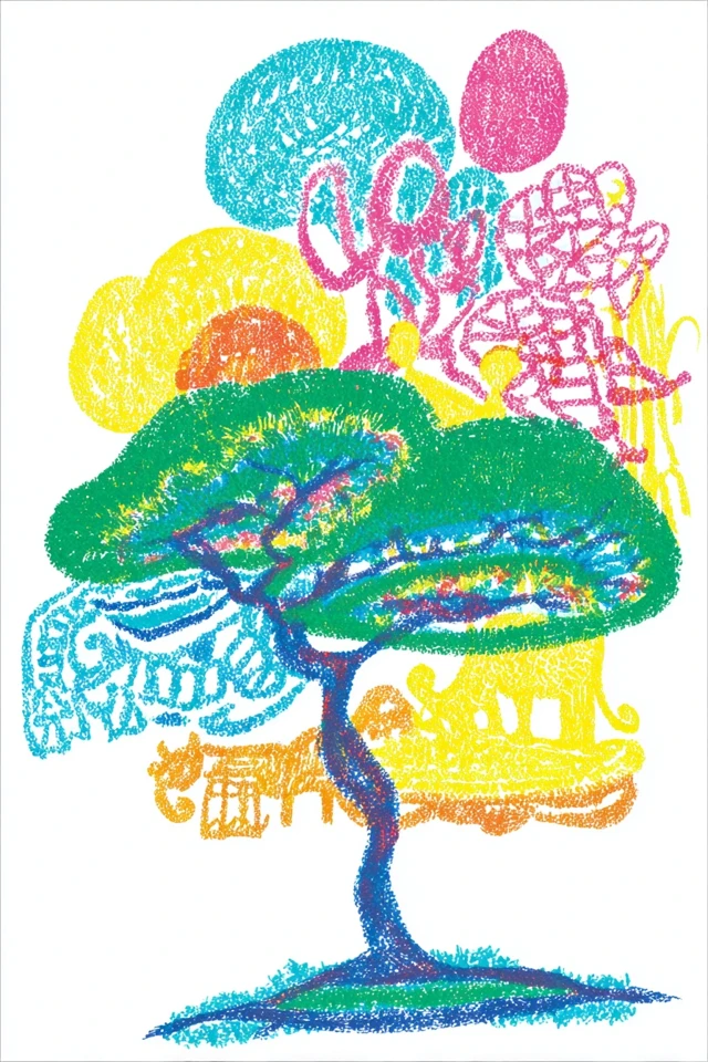 Chromatic Scribble Portrait - Image 5