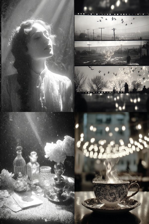 Ethereal Monochrome Dream