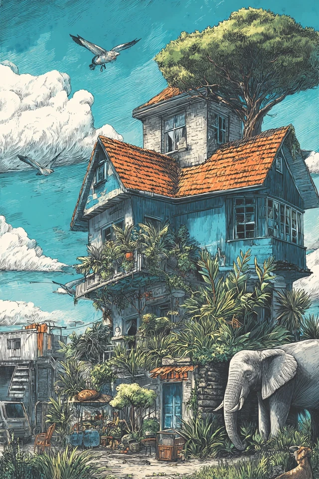 Azure Breeze Portrait - Image 6