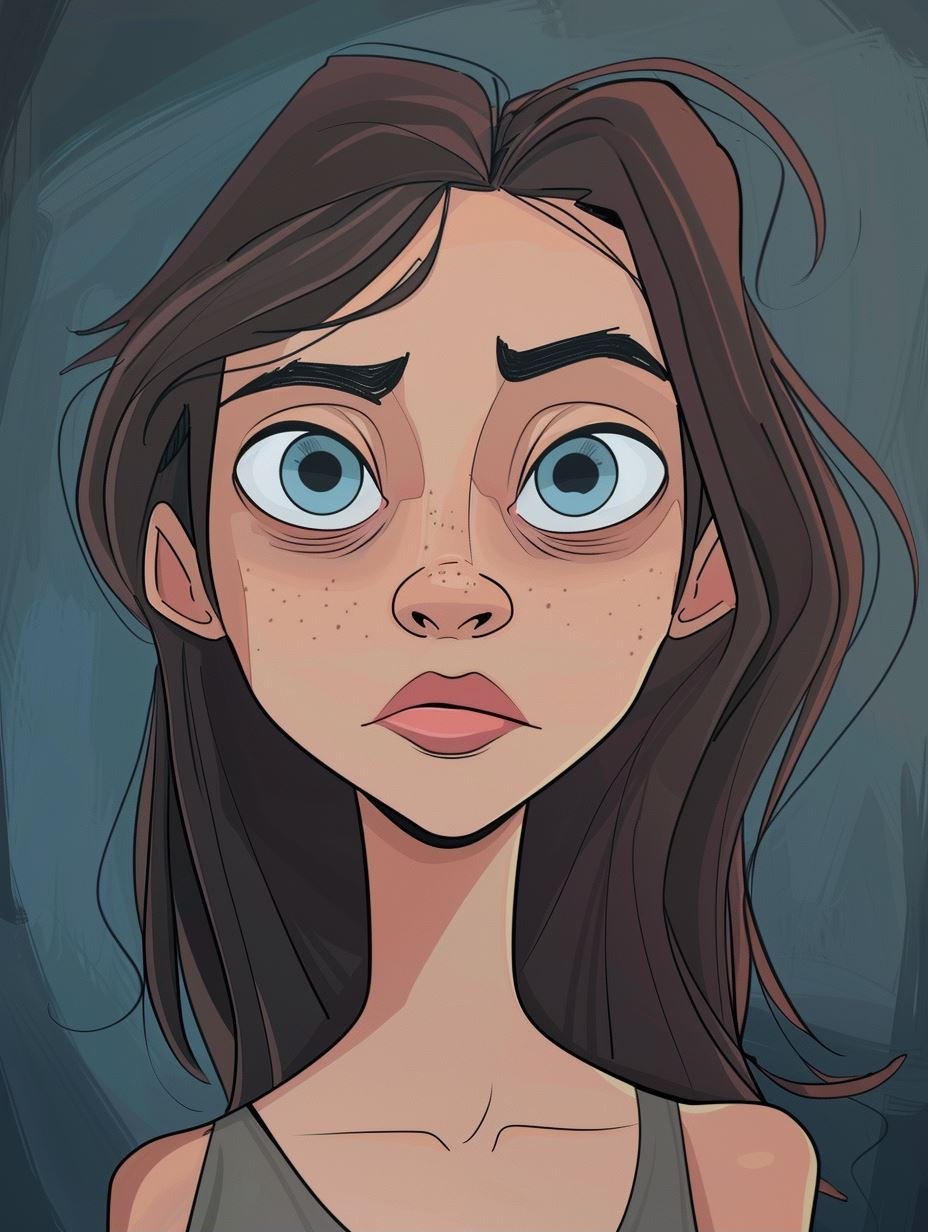 Melancholic Stylized Character Portraits - Image 2