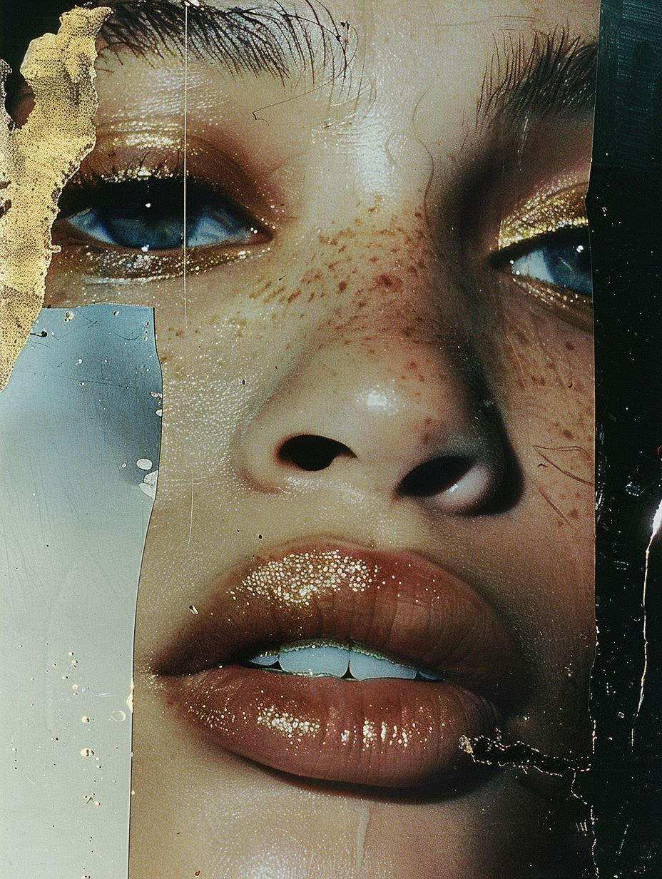 Gilded Ethereal Beauty Portraits - Image 2