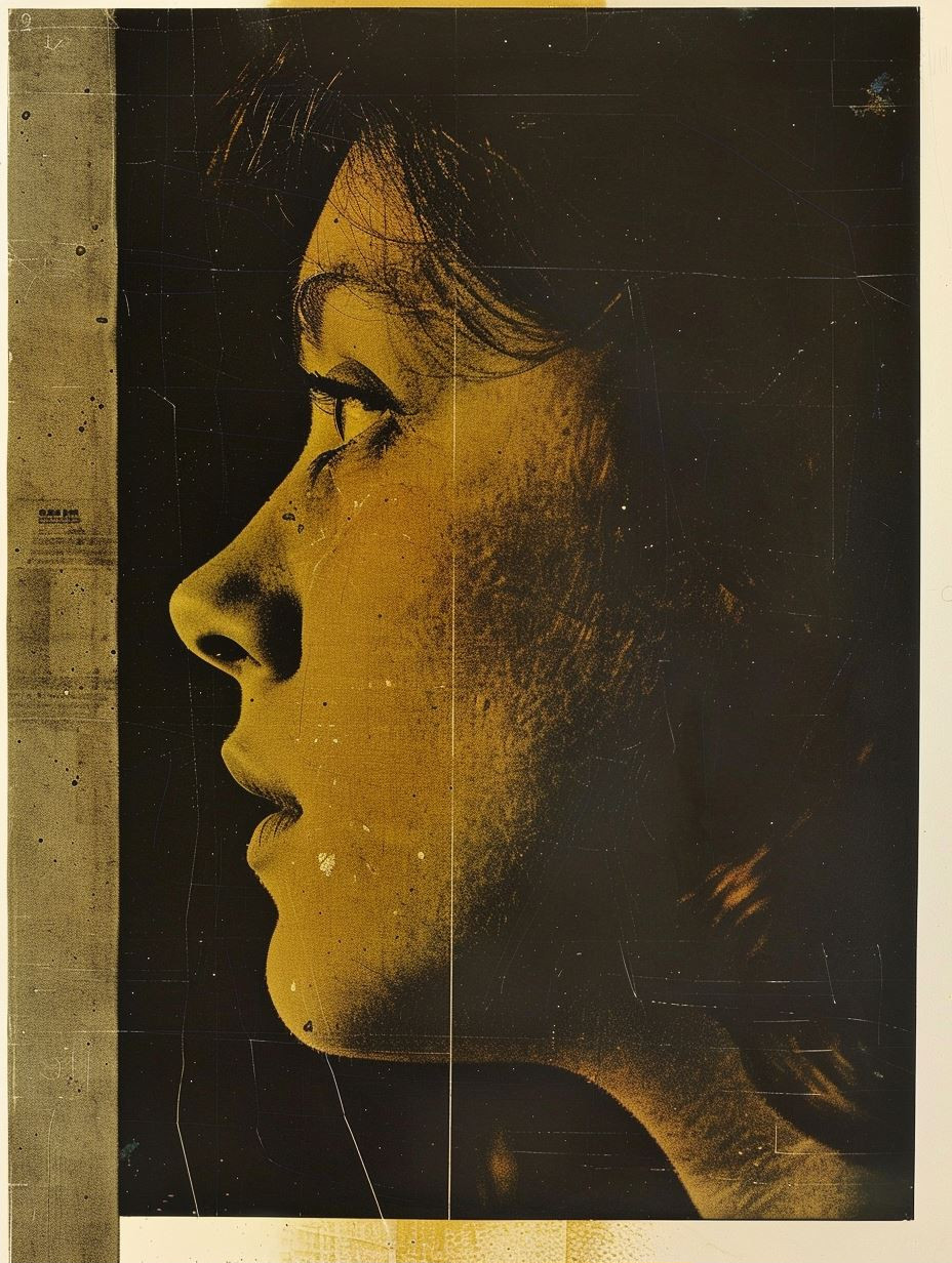 Golden Gritty Cinematic Portrait - Image 2