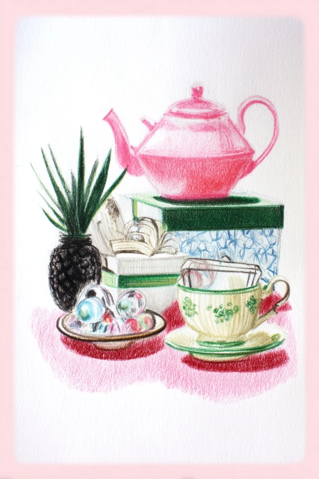 Chic Pastel Sketch - Image 3