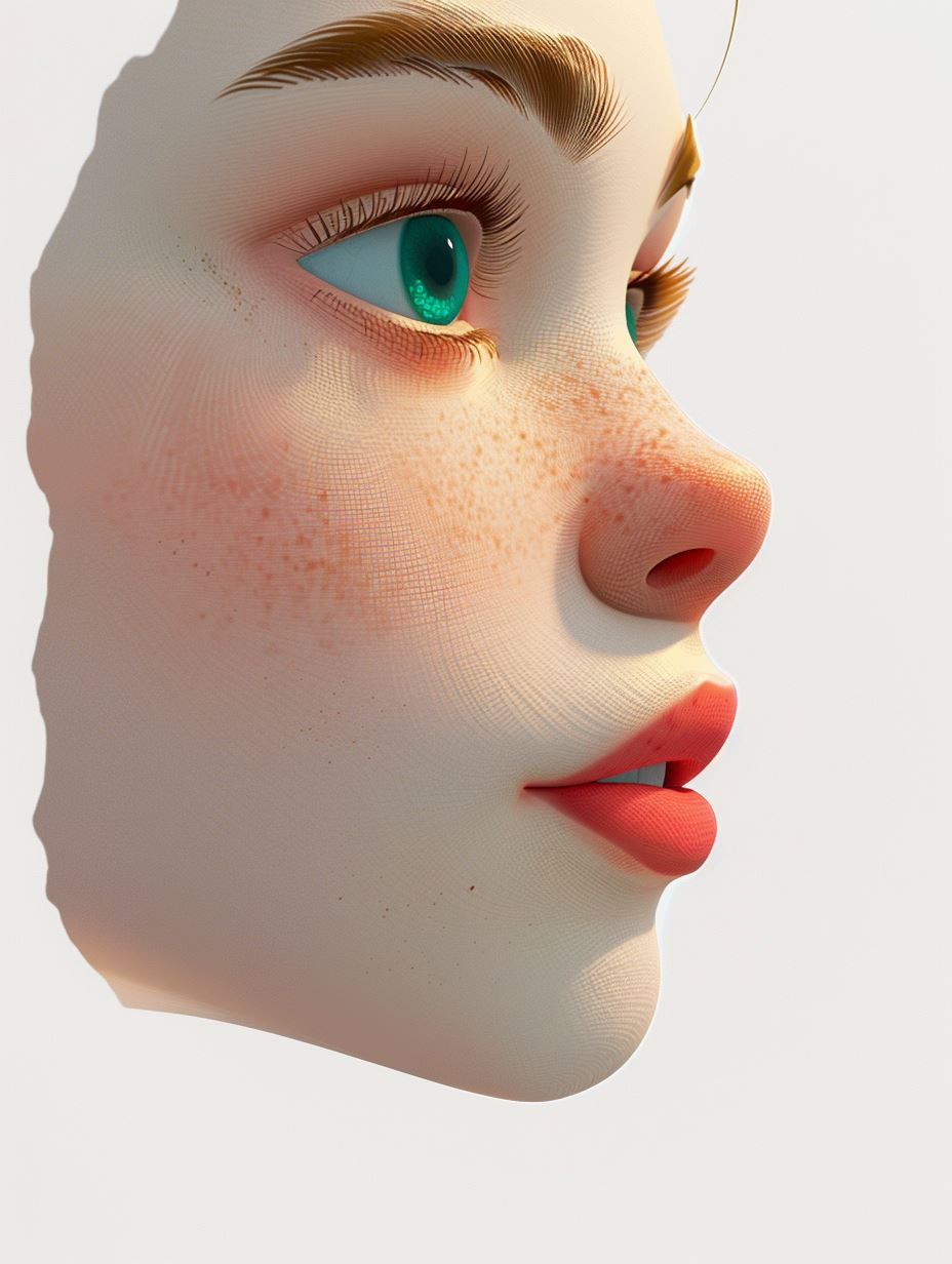 Ethereal Digital Portrait Studies - Image 2