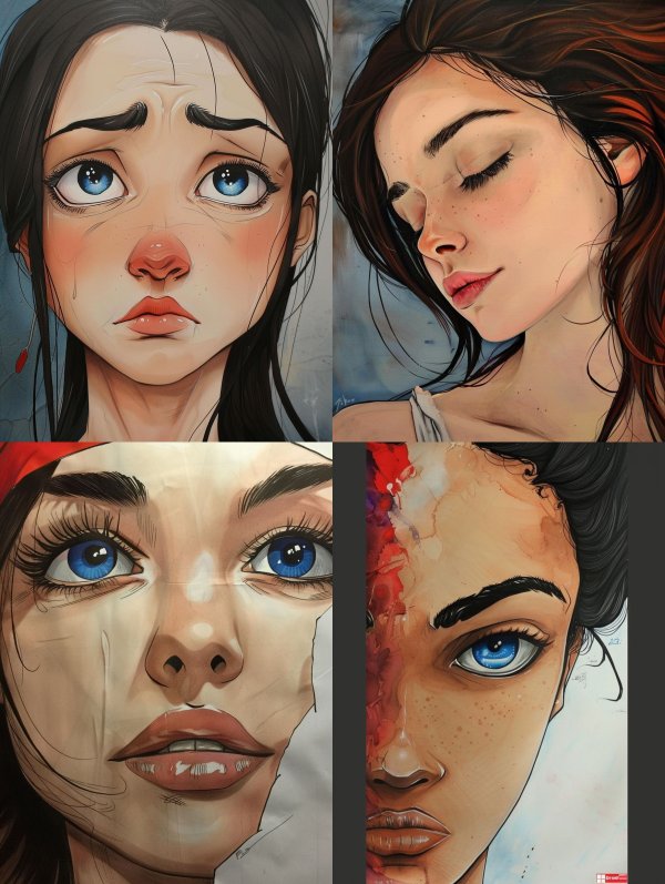 Emotional Digital Portraiture Study