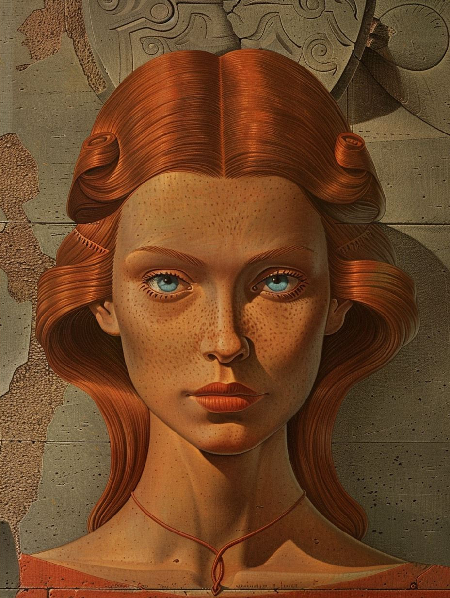 Surrealist Geometric Portrait Studies - Image 2