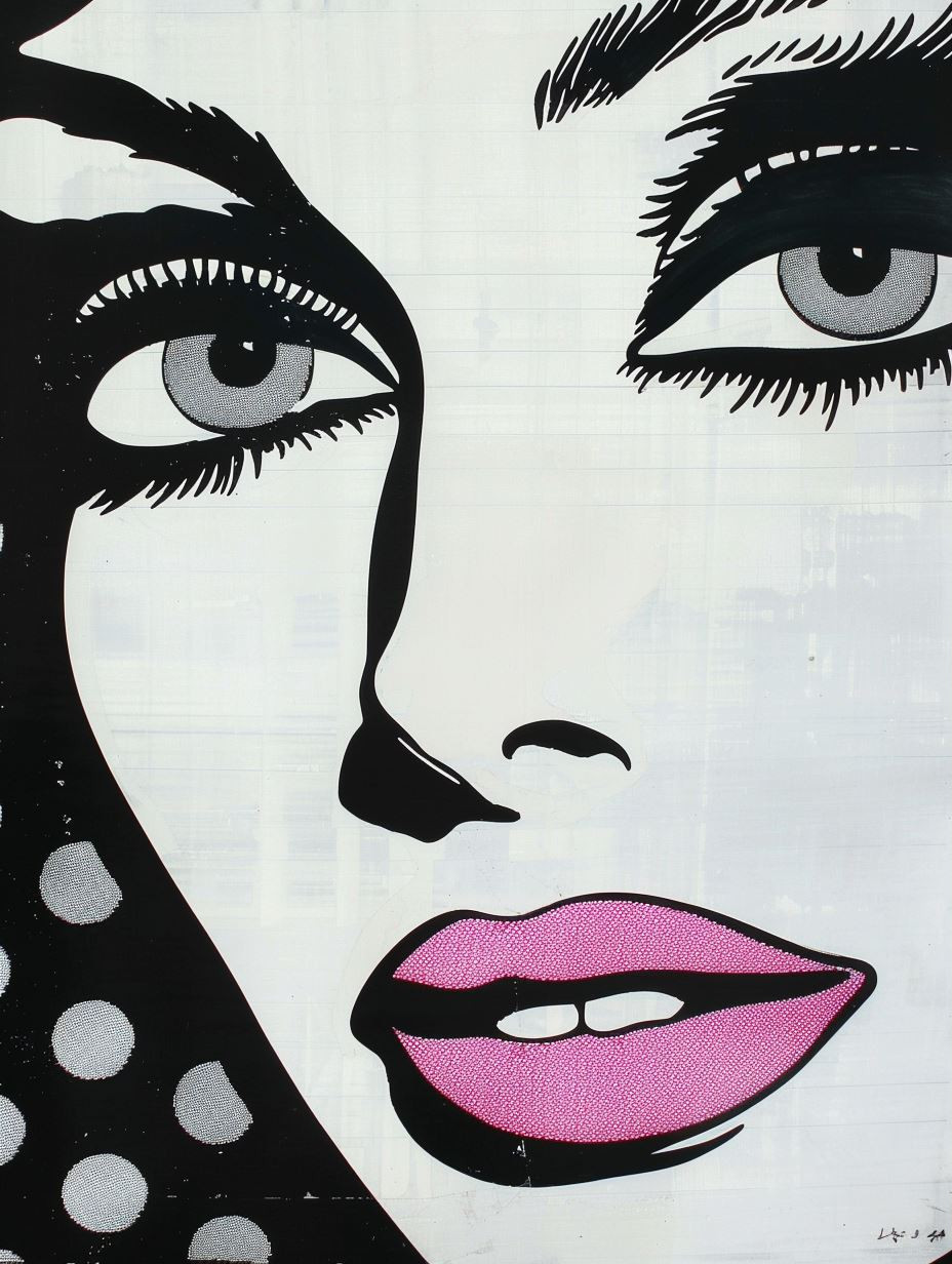 Pop Art Portraits in Quad Grid - Image 3