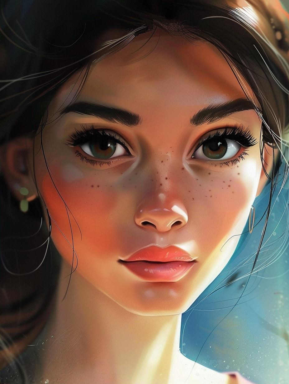 Sun-Drenched Ethereal Portrait - Image 2