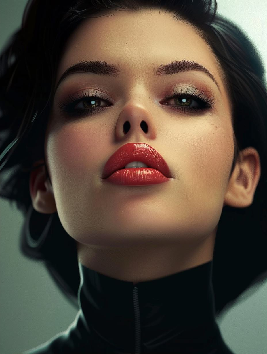 Sleek Cinematic Portraiture Study - Image 2