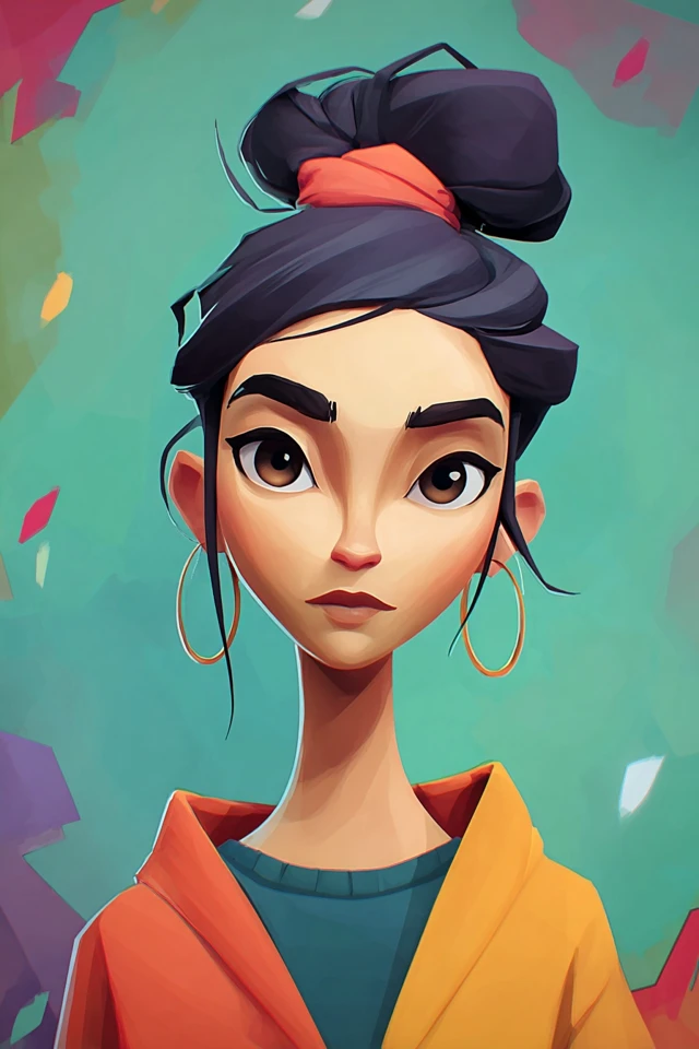 Stylized Urban Portrait - Image 1
