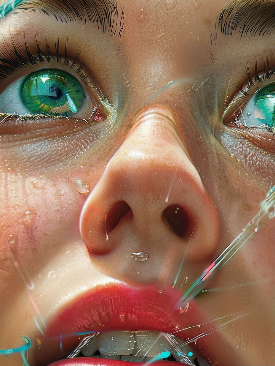 Hyper-Realistic Liquid Gaze