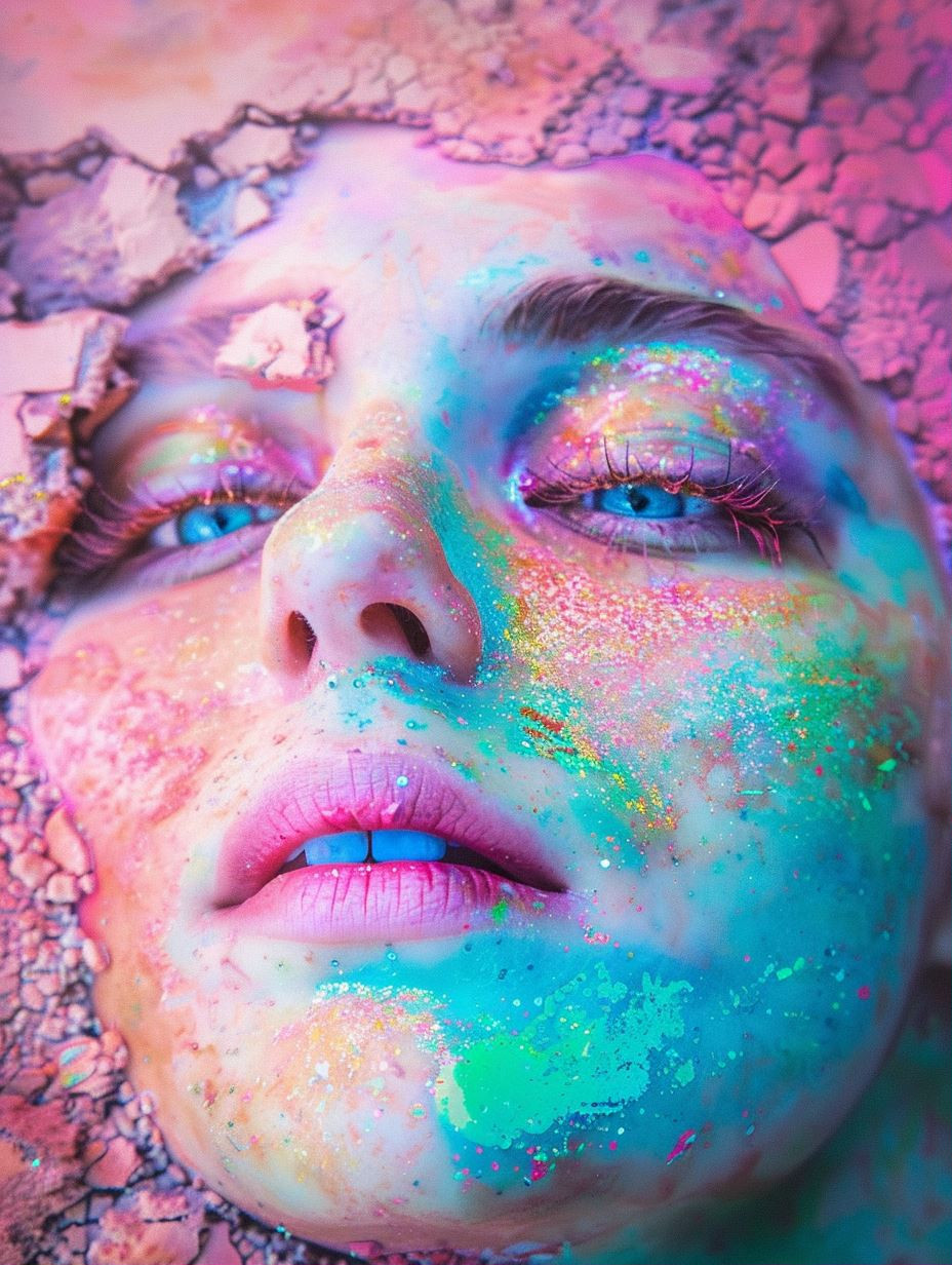 Prismatic Dust and Cracked Earth - Image 1