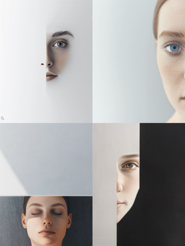 Minimalist Fragmented Vision