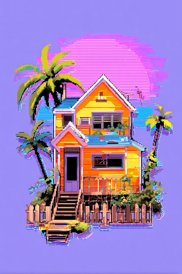 Neon Glitch Dream - Image 6