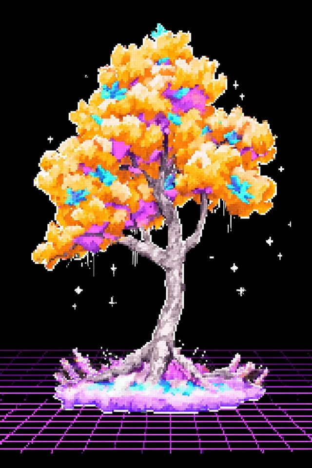 Neon Glitch Dream - Image 5