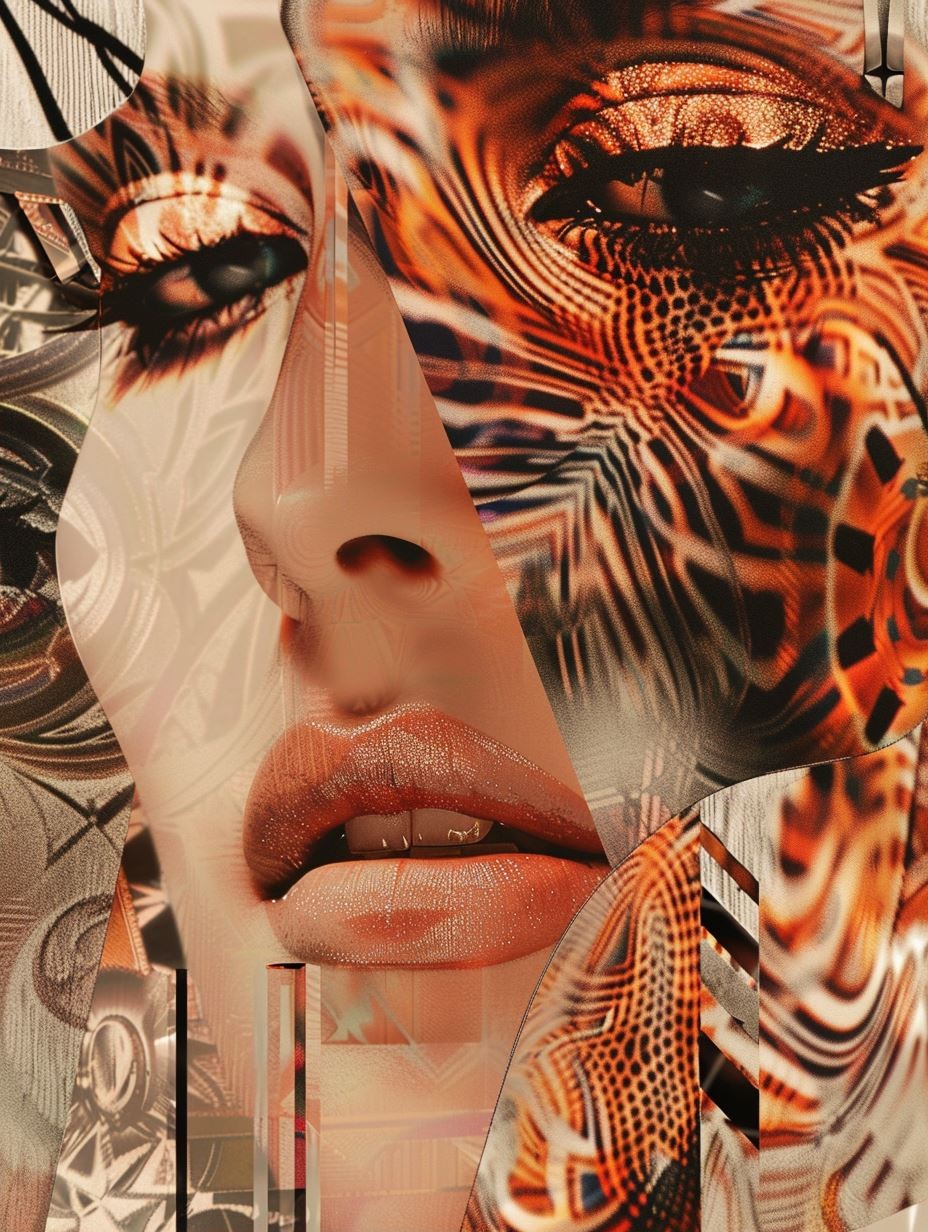Liquid Distortion Portrait Study - Image 2