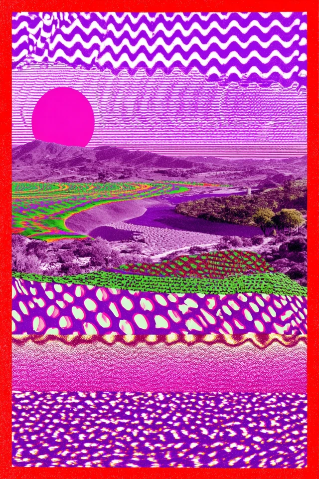 Neon Halftone Dream - Image 2