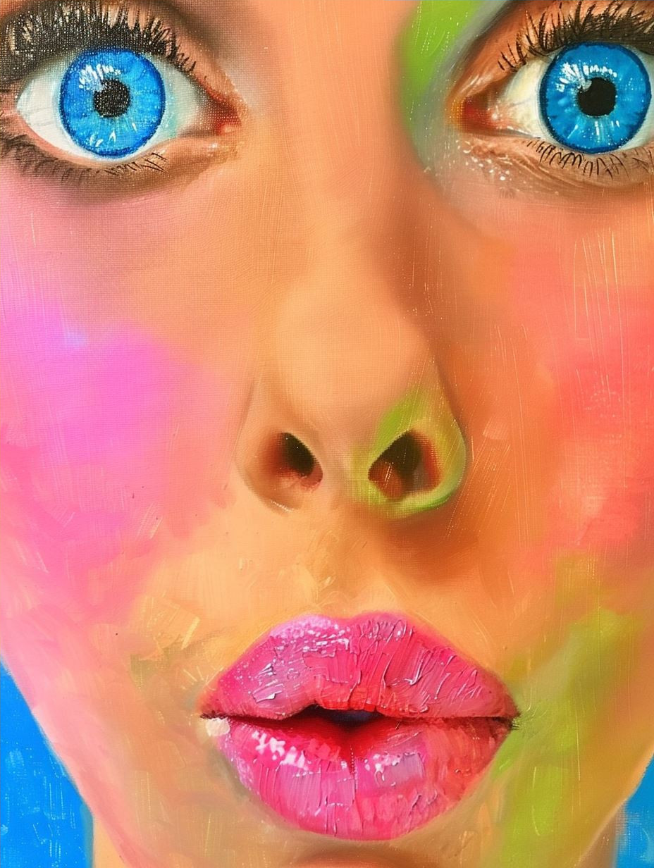 Prismatic Portrait of Vivid Emotion - Image 4