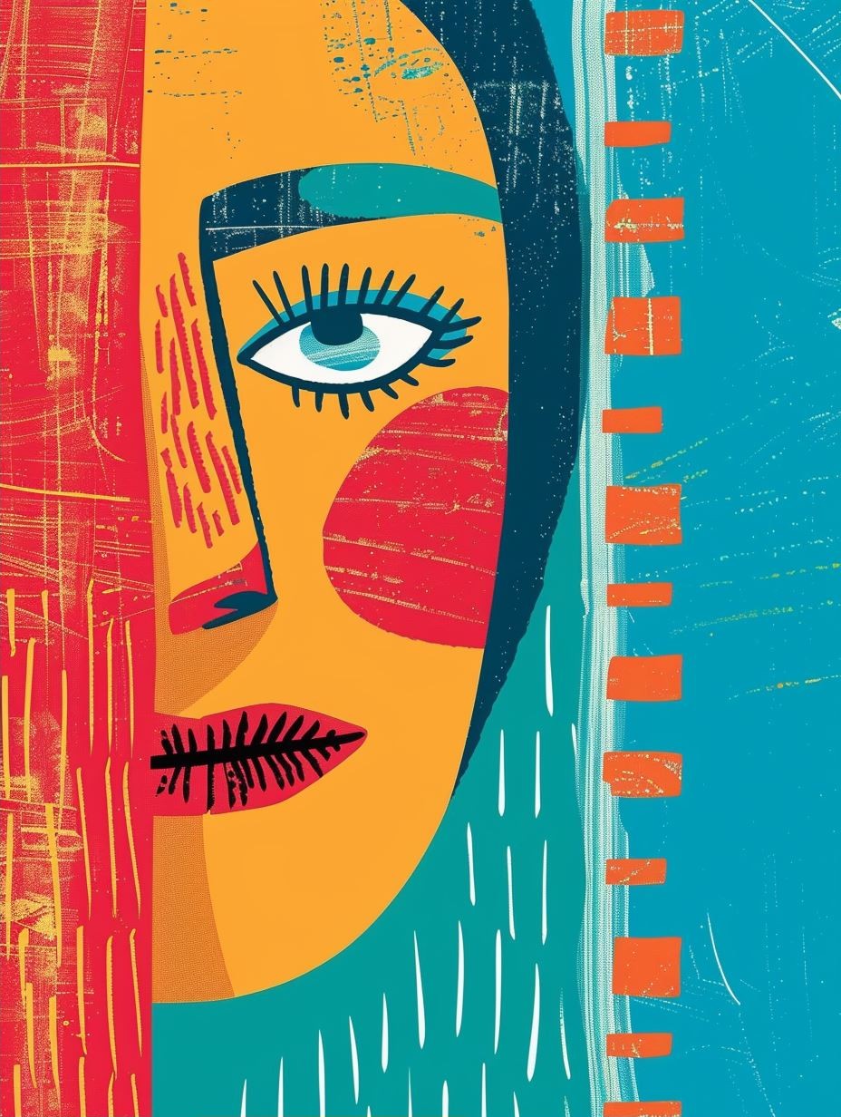 Vibrant Urban Portrait - Image 2