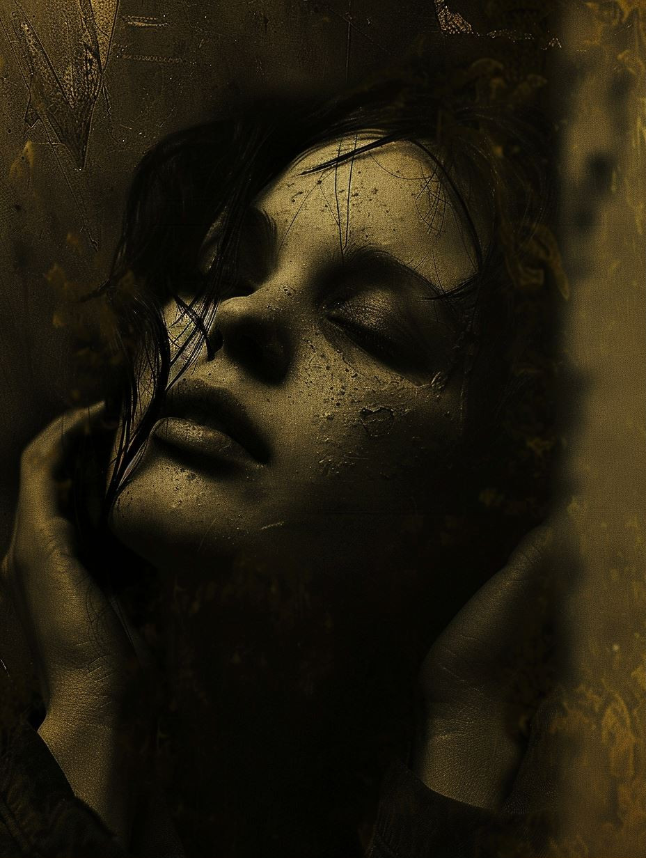 Golden Shadows of Ethereal Sorrow - Image 1