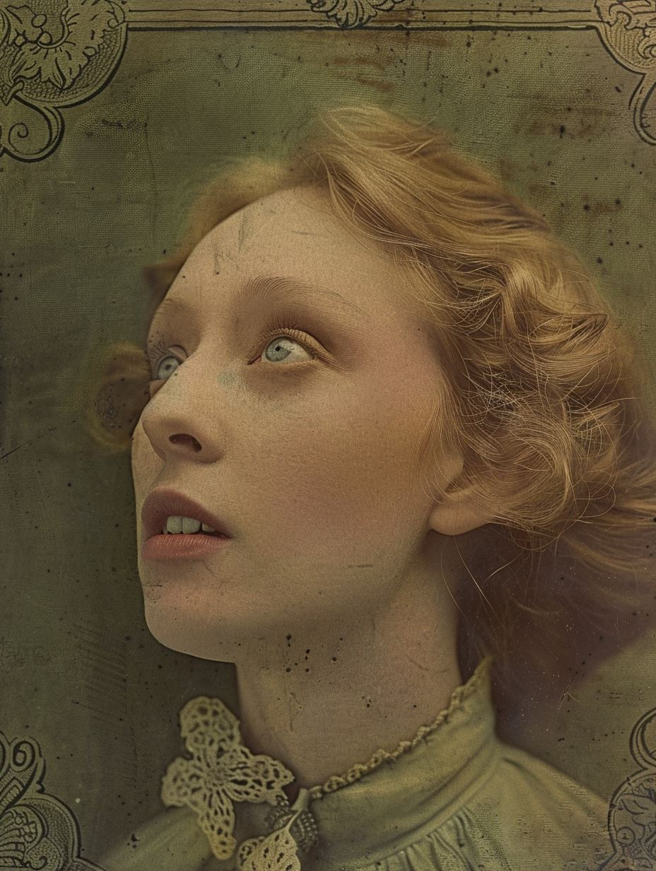 Whispers of the Past: Vintage Portrait Studies - Image 3