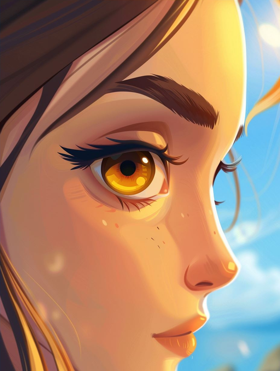 Golden Hour Gaze - Image 4