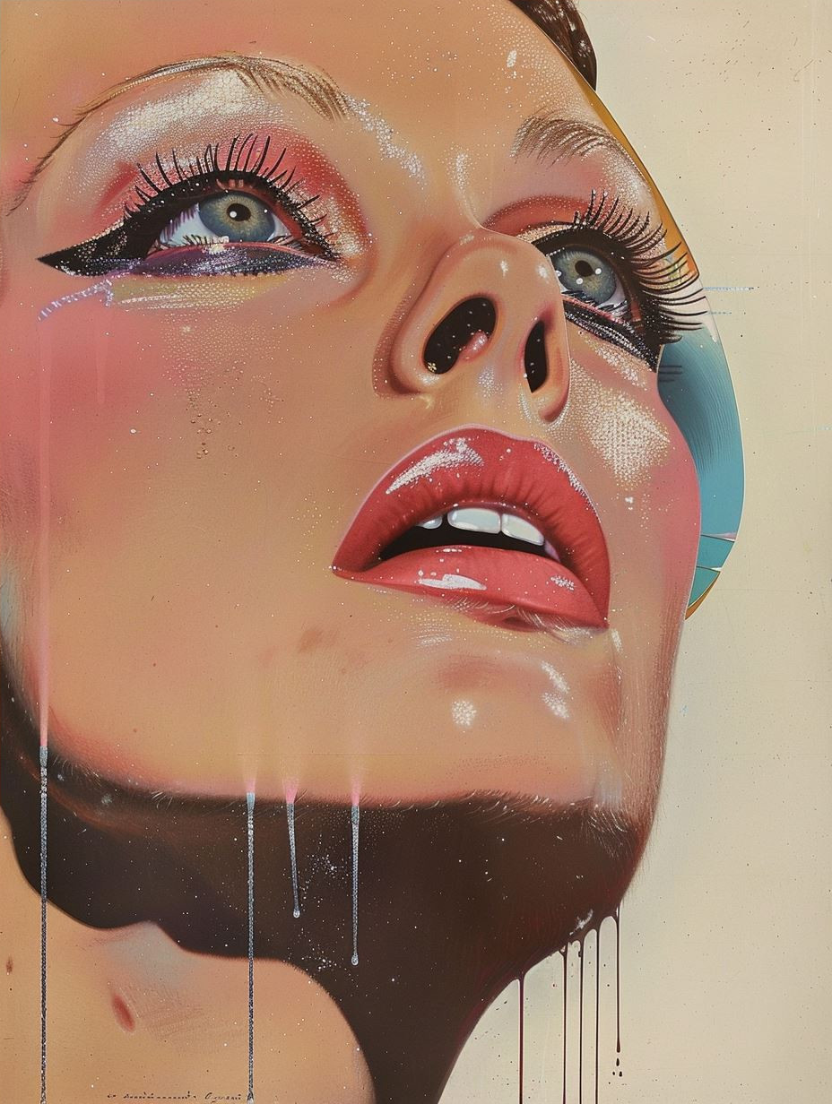 Surrealist Pastel Beauty Portraits - Image 4
