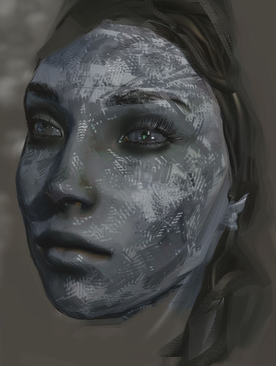 Moody Monochromatic Portrait Studies - Image 2