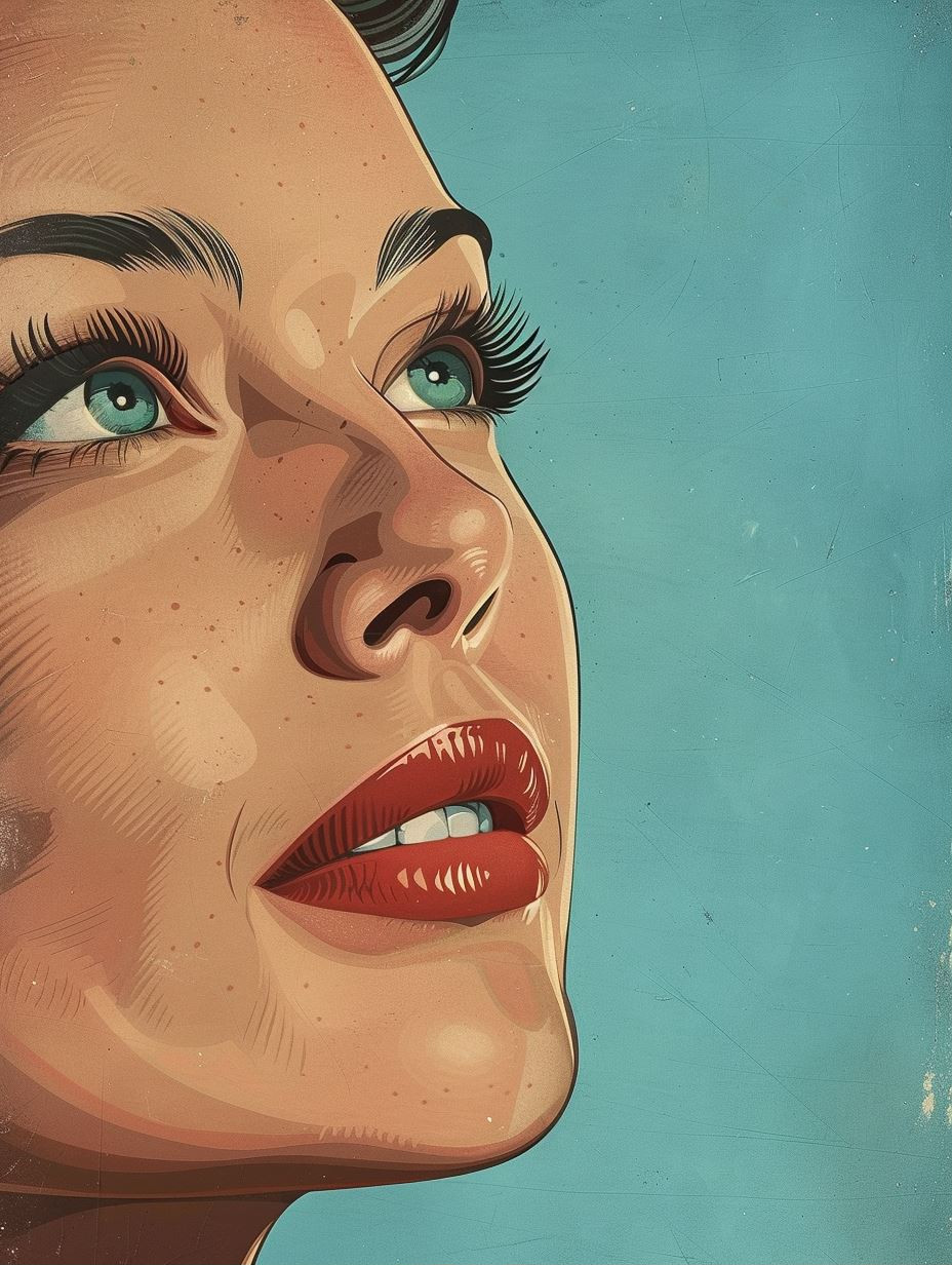 Vintage Glamour Digital Portraits - Image 1