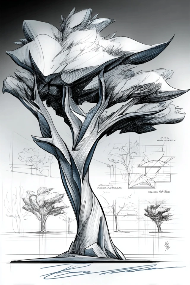 Charcoal Essence Portrait - Image 5