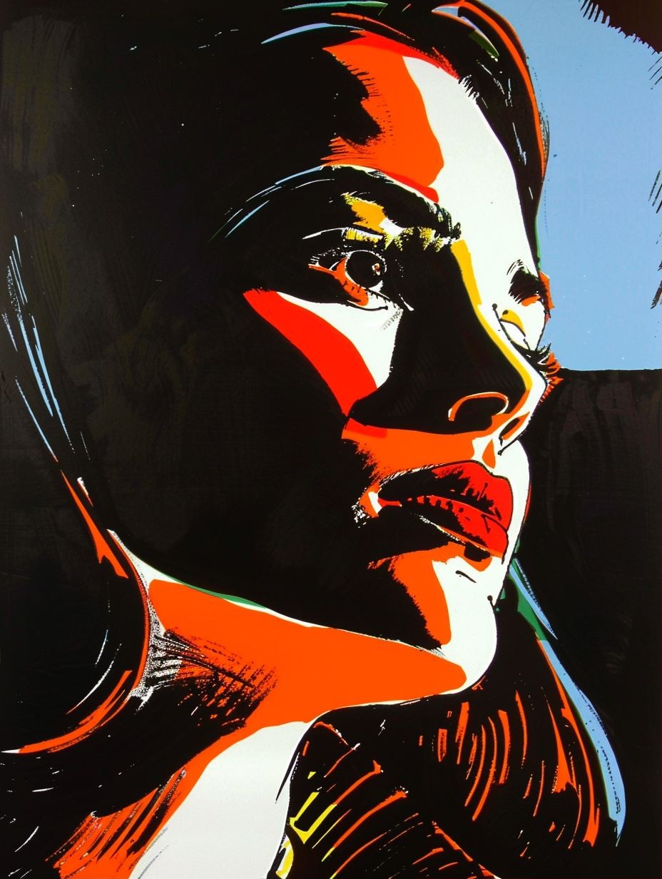 Chromatic Gazes: A Pop Art Study - Image 1