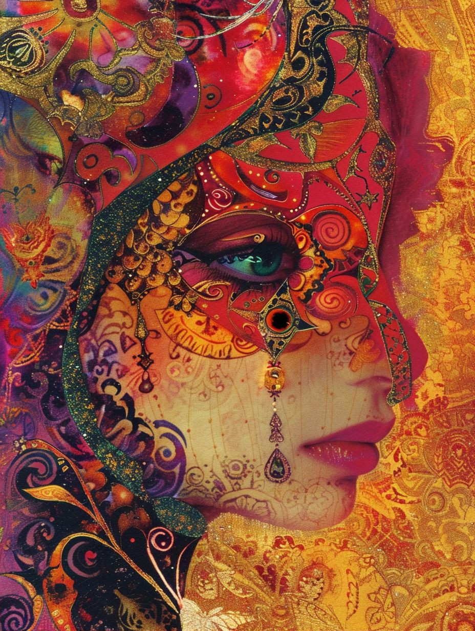 Gilded Psychedelic Vision - Image 2