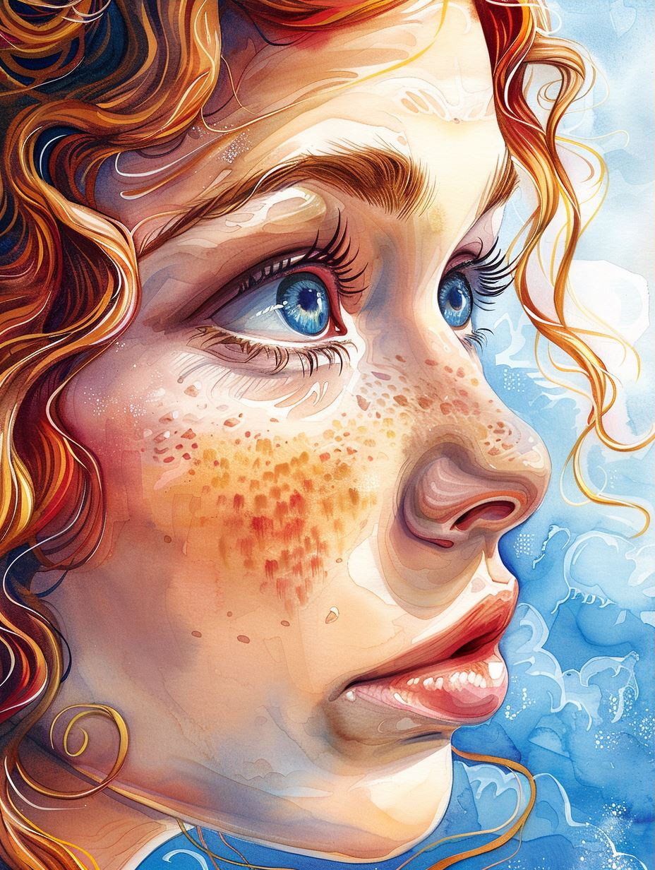Ethereal Dreamy Portraiture Study - Image 3