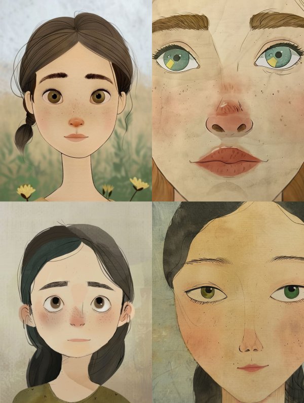 Soft Ethereal Portrait Studies