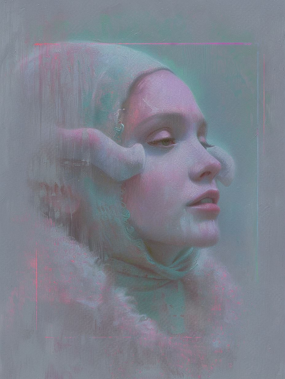 Ethereal Dreams in Pastel Hues - Image 1