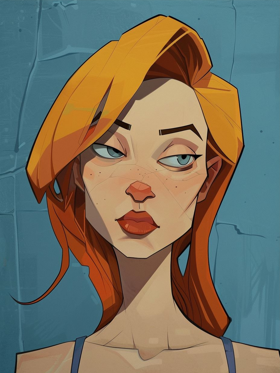 Stylized Modern Digital Portraiture - Image 3