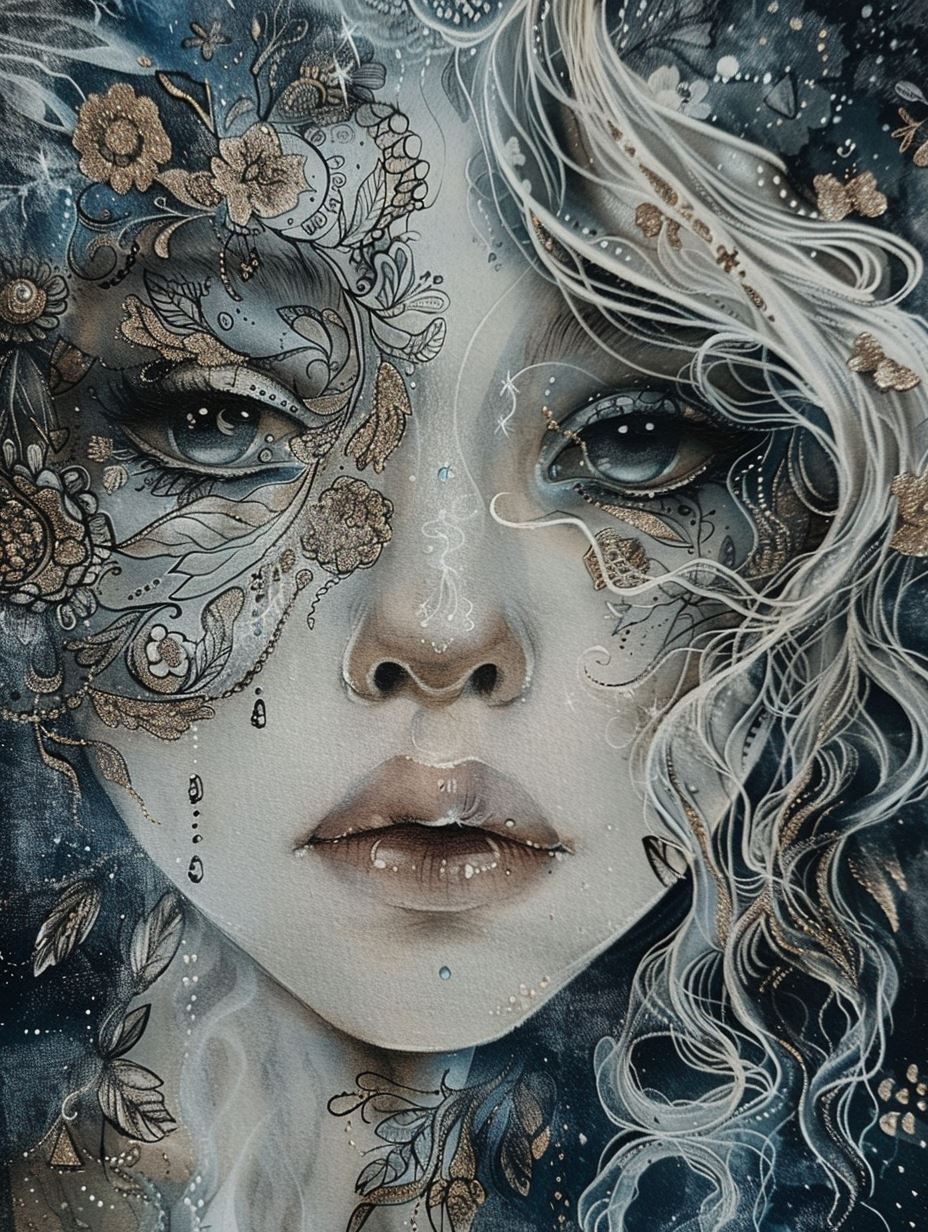 Celestial Visions of Ethereal Beauty - Image 1