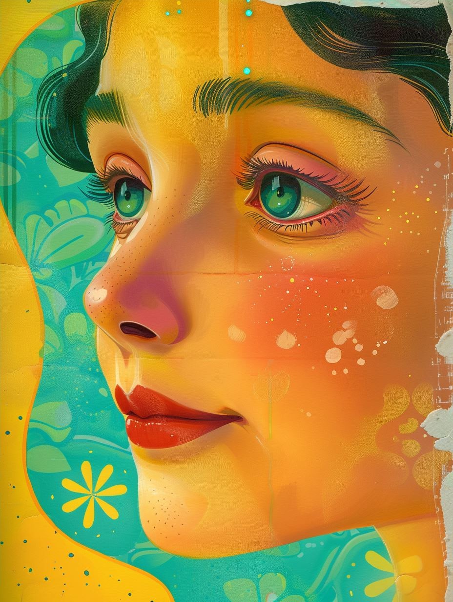 Ethereal Pastel Gaze - Image 4