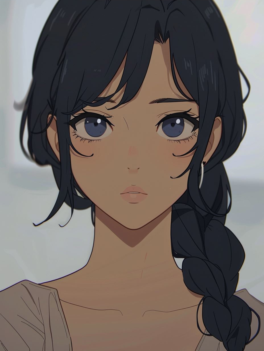 Soft Anime Portrait Study - Image 3