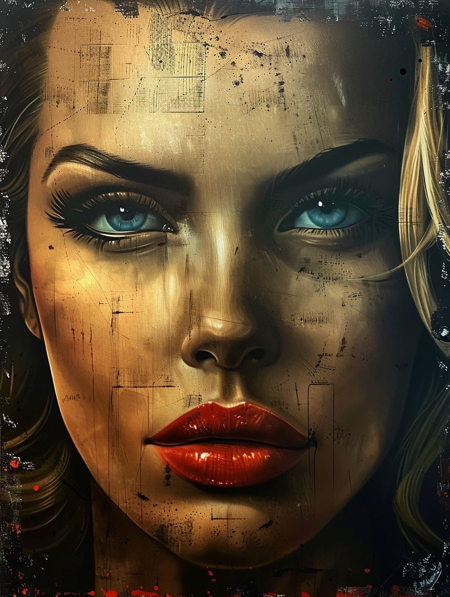 Fractured Beauty: A Study in Decay - Image 2