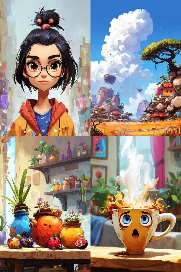 Urban Whimsy Portrait